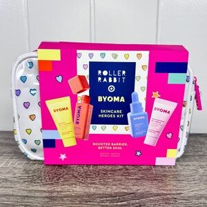 NEW Roller Rabbit Target BYOMA Disco Hearts Skin Care Set